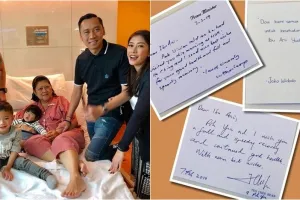 4 Potret kiriman bunga dan doa kesembuhan untuk Ani Yudhoyono
