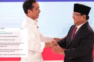 10 Dialog imajiner 'setelah debat semalam' ini bikin auto baper