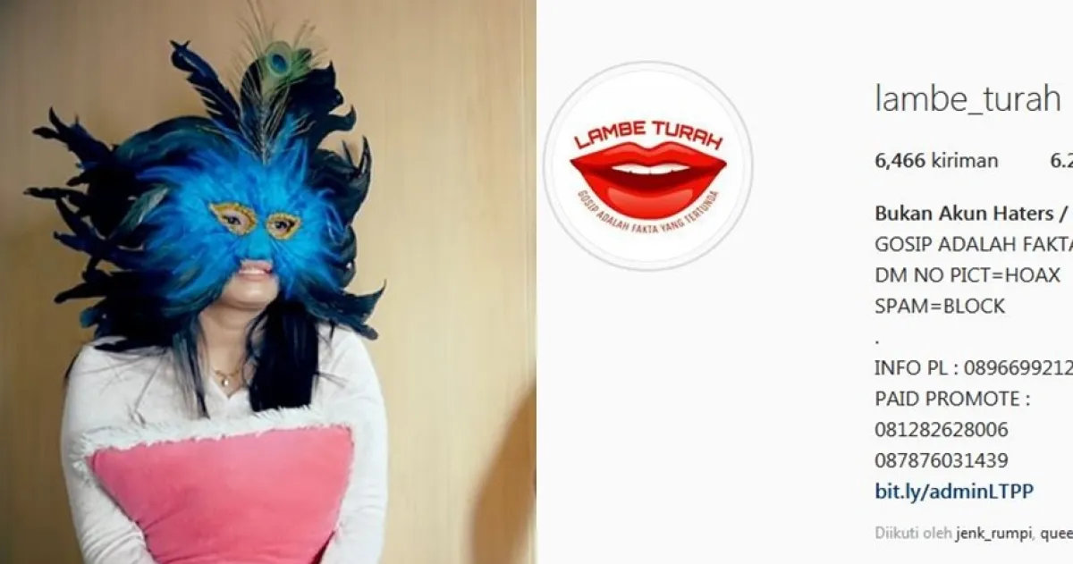 Ini sosok admin Lambe Turah, terungkap di peresmian Taman Dilan