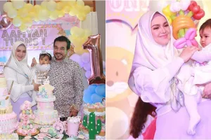 15 Momen ulang tahun anak Siti Nurhaliza, bertema sirkus unik