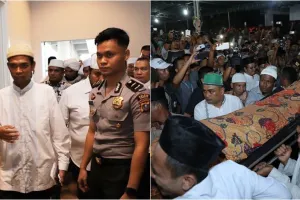 12 Momen pemakaman ibunda Ustaz Abdul Somad, penuh haru