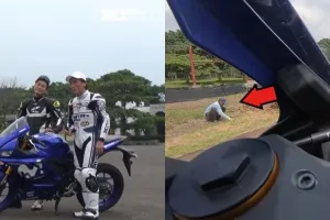 8 Penampakan di Sirkuit Sentul ini bikin kaget test rider Jepang