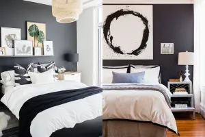 11 Desain kamar bertema monokrom, simpel dan elegan