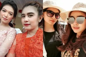 10 Potret kedekatan Selvi Ananda & Dita Andini, jarang terekspos
