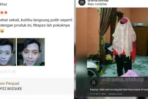10 Review pelanggan online shop saat coba barang ini bikin ngakak