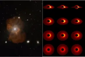 Pertama kali di dunia black hole terekam jelas, ini penampakannya