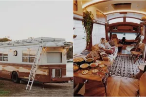 10 Inspirasi rumah dari bus, bentuknya unik dan elegan