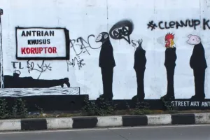 Buron 13 tahun, tenyata terpidana korupsi ini kerja di minimarket