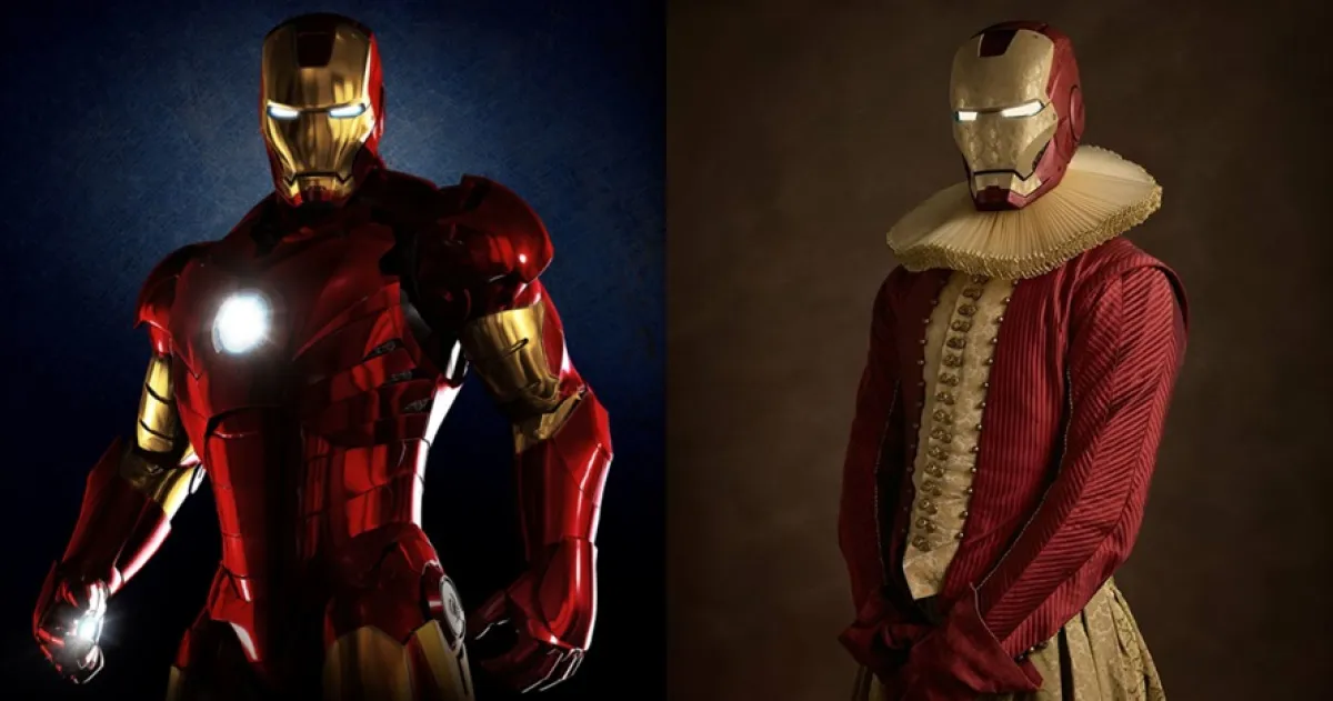 10 Kostum karakter superhero versi abad ke-16 ini bikin pangling