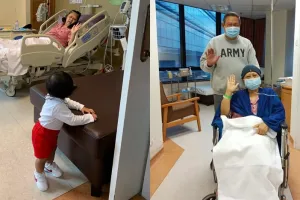 Momen sang cucu bantu Ani Yudhoyono berdiri saat drop, bikin haru