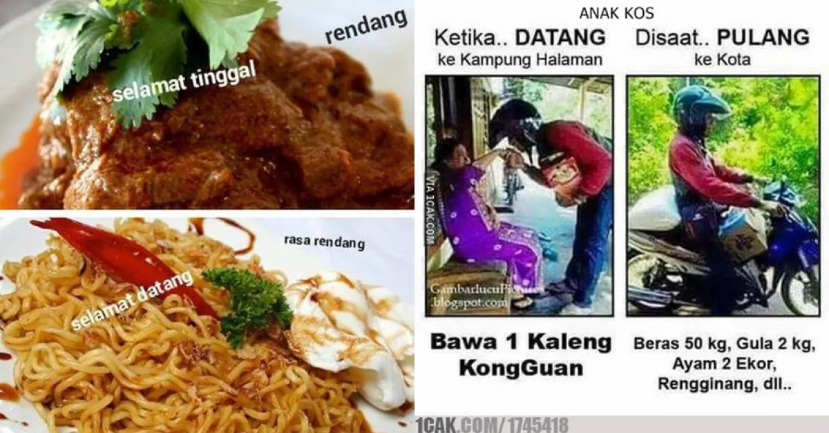 7 Meme pulang kampung anak kos ini bikin tepuk jidat