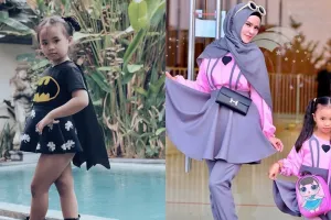 10 Gaya modis Hawra, putri Angel Lelga yang jarang terekspos