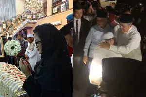 Momen 6 seleb melayat Ani Yudhoyono, suasananya haru
