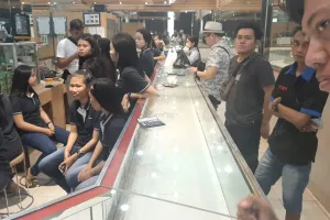 Perampok berpistol gasak 6 kg emas di Tangerang