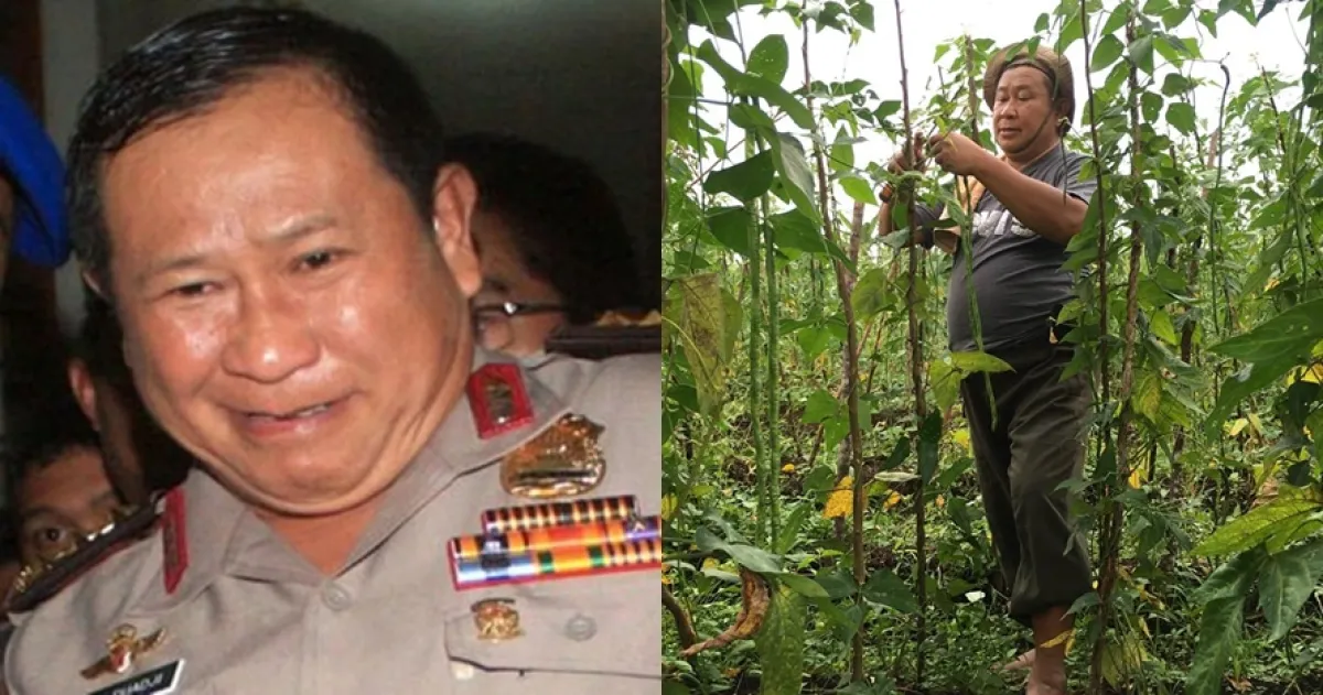 9 Potret terbaru Susno Duadji, kini sibuk bertani