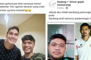 7 Kelakuan driver ojek online ngaku kembaran artis, pede abis nih