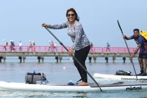 Tantang Mark Zuckerberg balap paddle, Menteri Susi mau saham Facebook