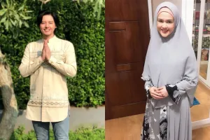 Momen hangat ultah ayah Cut Meyriska, ada kado spesial Roger Danuarta