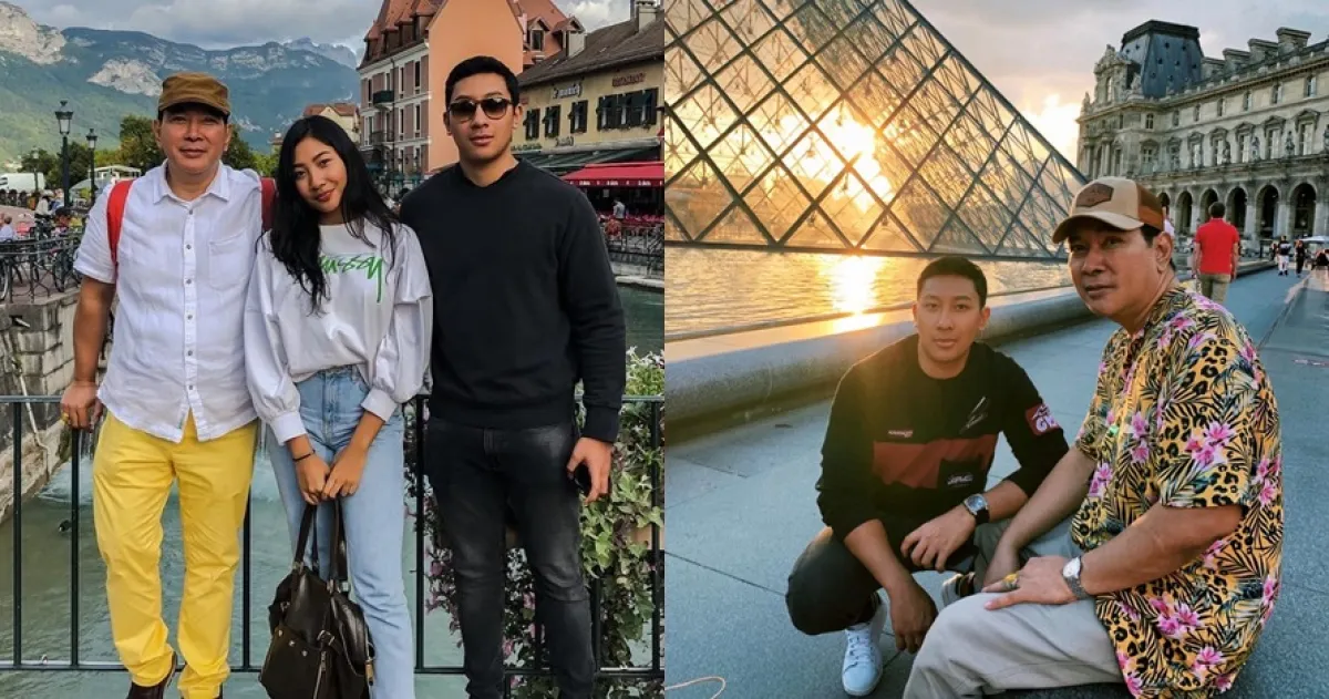 Gaya anak Tommy Soeharto saat pinjam moge Soeharto, curi perhatian