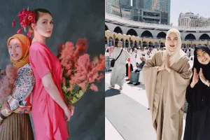 7 Momen kebersamaan Luna Maya dan asistennya, bak saudara