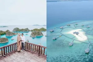 26 Tempat honeymoon romantis di Indonesia, bikin makin mesra