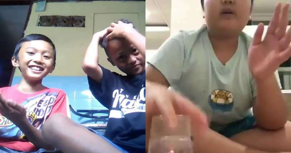 10 Kelakuan anak kecil saat ngevlog ini bikin nyengir