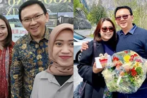 Pose bareng Ahok, perut Puput Nastiti Devi curi perhatian