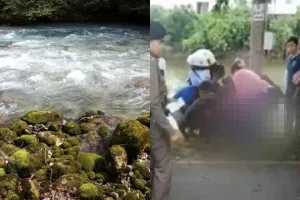 Cinta tak direstui, pasangan ini nekat lompat ke sungai & hampir mati