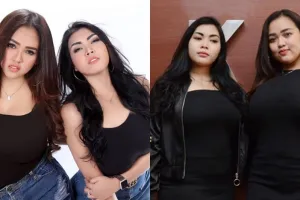 10 Potret kompak Duo Semangka, pedangdut yang dipanggil KPAI 