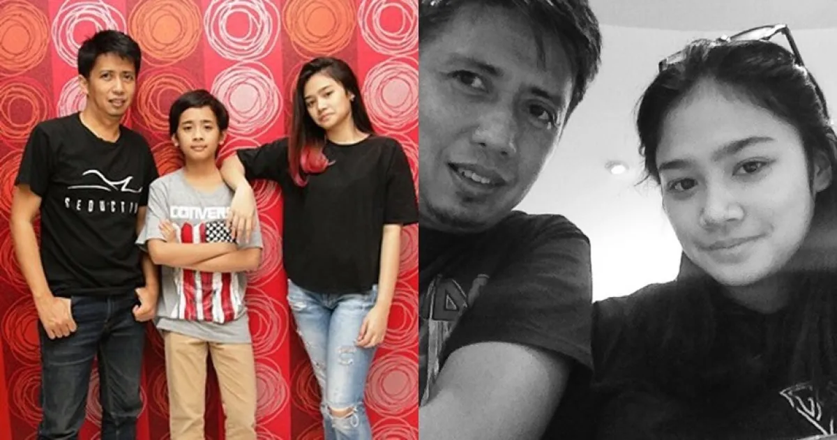 8 Momen kedekatan putri sulung Mulan Jameela dan ayah kandungnya