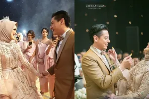 12 Momen pesta resepsi Cut Meyriska & Roger Danuarta, ada Star Wars