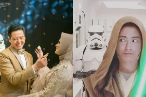 7 Potret bukti Roger Danuarta fans berat Star Wars