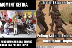 8 Meme lucu saat pulang sekolah cepat ini bikin ngakak nostalgia