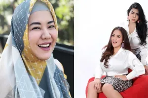 Potret Duo Semangka foto bareng Risa Saraswati tuai sorotan