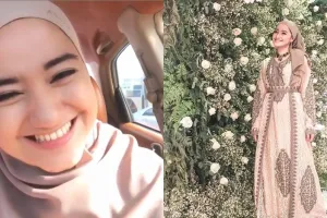 Cerita Marcella Simon pertama kali belajar salat, cuma pakai HP