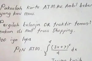 Cara unik suami berikan pin ATM pada istri ini bikin mikir keras