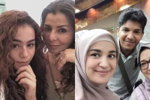 Momen 9 seleb keturunan Arab bareng ibu, Sahila Hisyam jadi sorotan