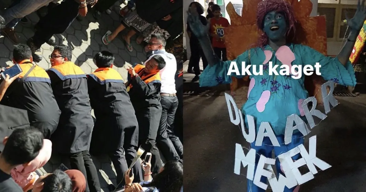8 Momen kocak perayaan wisuda Itenas ini antimainstream banget