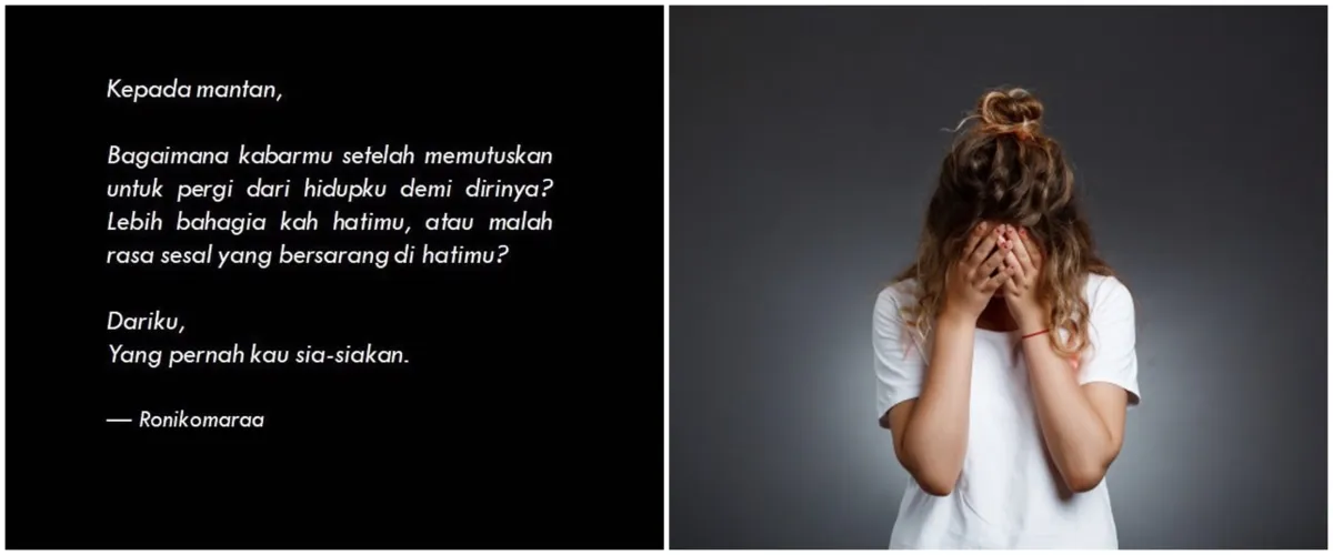 200 Kata-kata galau, bikin baper dan menyentuh hati