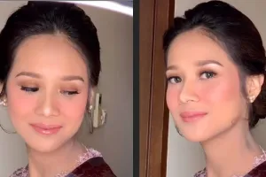 5 Potret Gista Putri hadiri pelantikan menteri, memesona