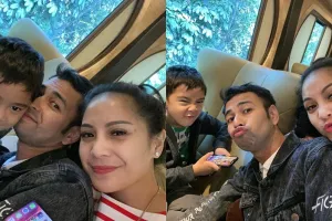 Jarang tampil seksi, 7 gaya Nagita di Labuan Bajo jadi sorotan