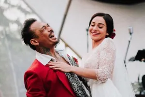 4 Fakta unik resepsi pernikahan Jerinx SID dan Nora Alexandra