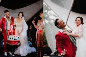 Resepsi di hari ultah, ucapan Nora ke Jerinx ini bikin haru