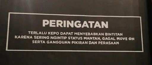 peringatan di warung bikin kesal pelanggan Istimewa peringatan di warung bikin kesal pelanggan Istimewa