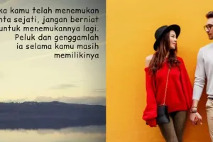 180 Kata-kata cinta sejati menyentuh hati, bikin doi makin terpana