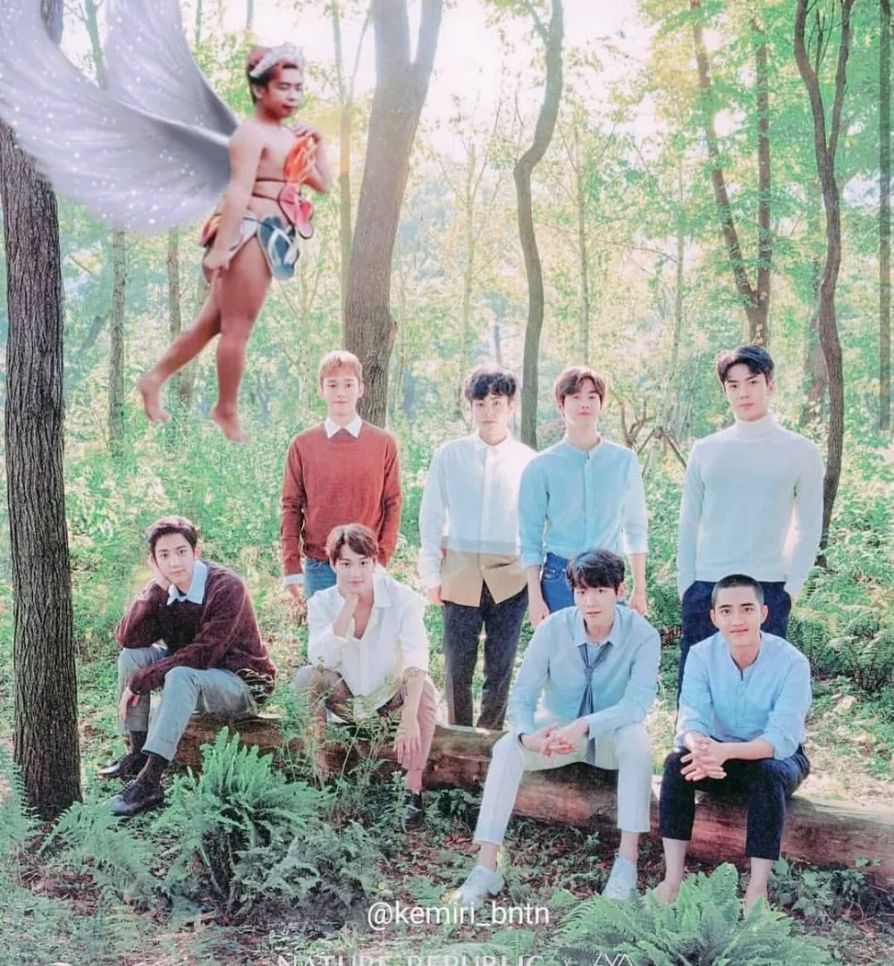 Mimi Peri bareng artis Korea Instagram/@mimi.peri Mimi Peri bareng artis Korea Instagram/@mimi.peri