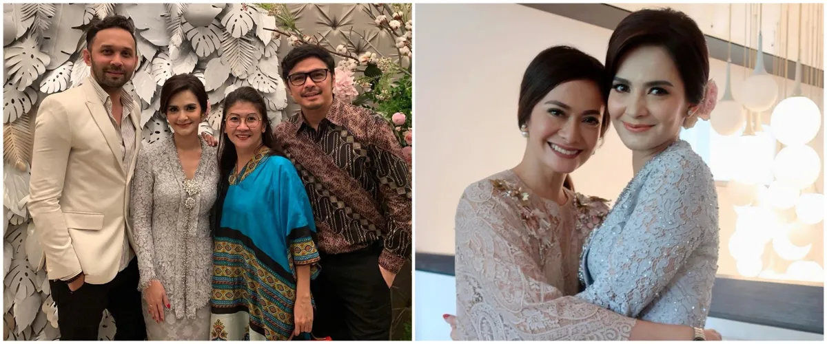 Momen 9 seleb di pernikahan Cut Tari & Richard Kevin, serasa reuni