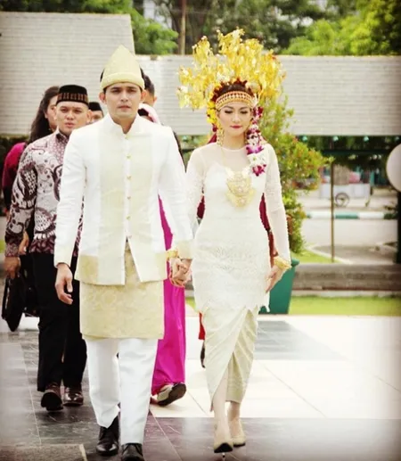 seleb nikah adat Palembang © 2019 berbagai sumber