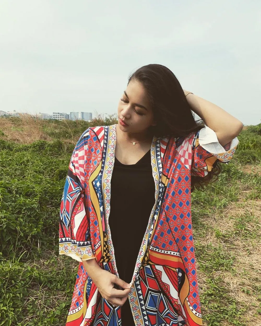 Gaya Eriska baby bump  Instagram 