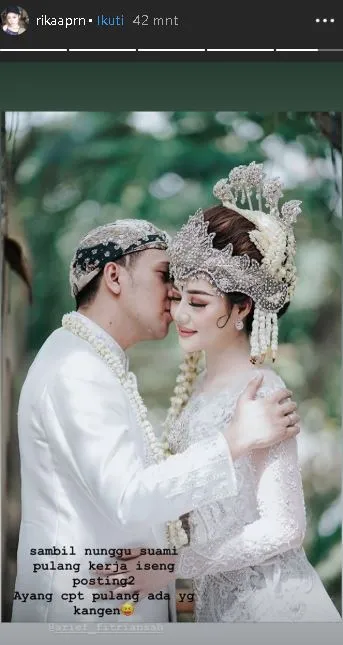 Momen nikahan Ryan mantan Zaskia Gotik Instagram Momen nikahan Ryan mantan Zaskia Gotik Instagram